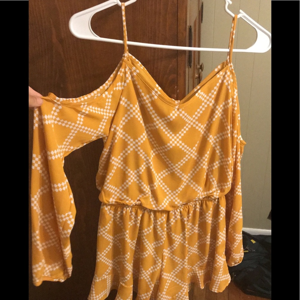 Peach Love Romper